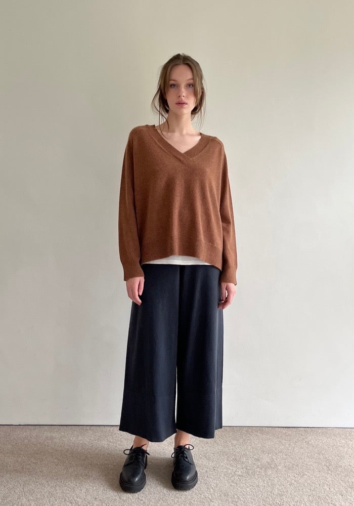 Sister cashmere sweater - Colour Hazelnut